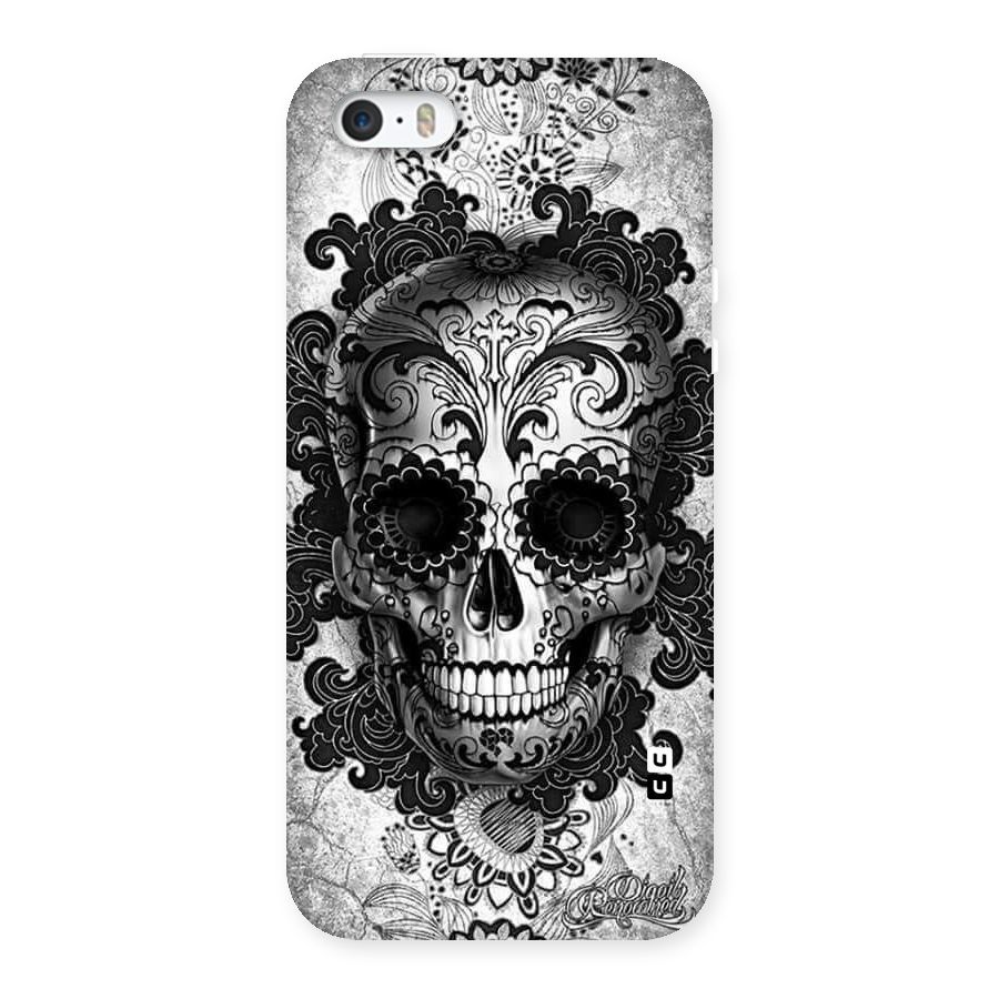 Floral Ghost Back Case for iPhone SE