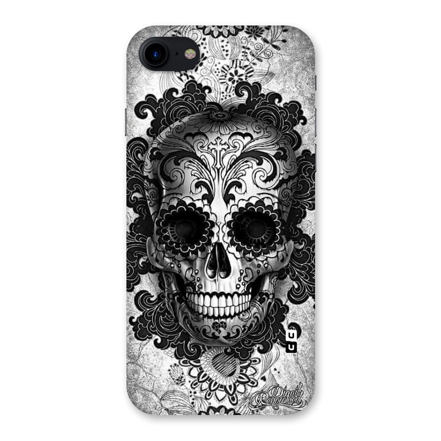 Floral Ghost Back Case for iPhone SE 2020