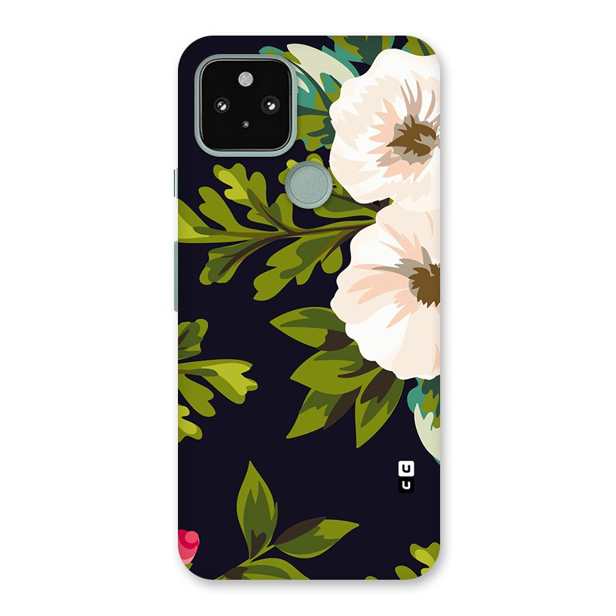 Floral Leaves Back Case for Google Pixel 5