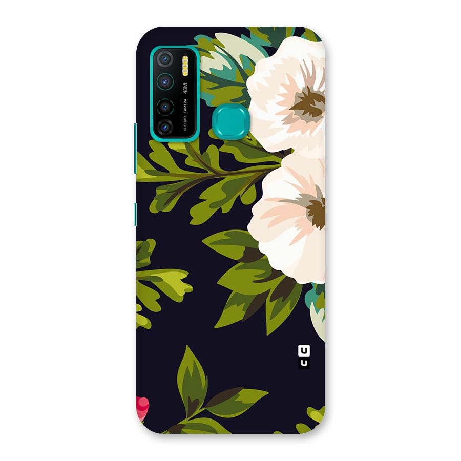 Floral Leaves Back Case for Infinix Hot 9 Pro