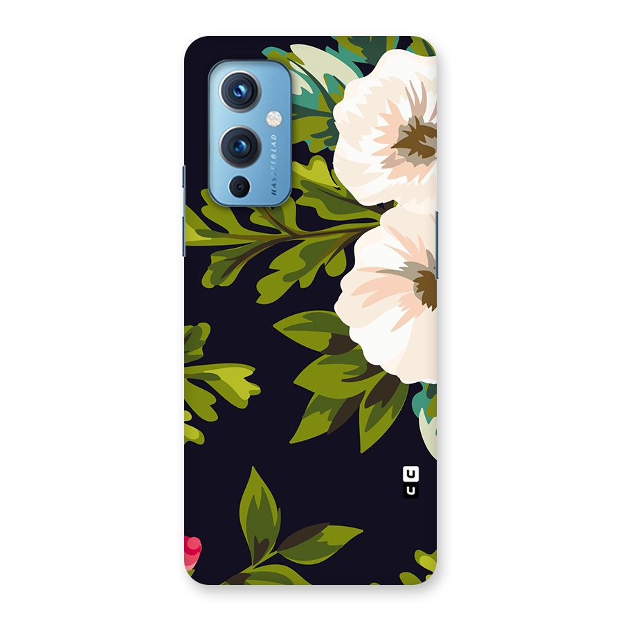 Floral Leaves Back Case for OnePlus 9