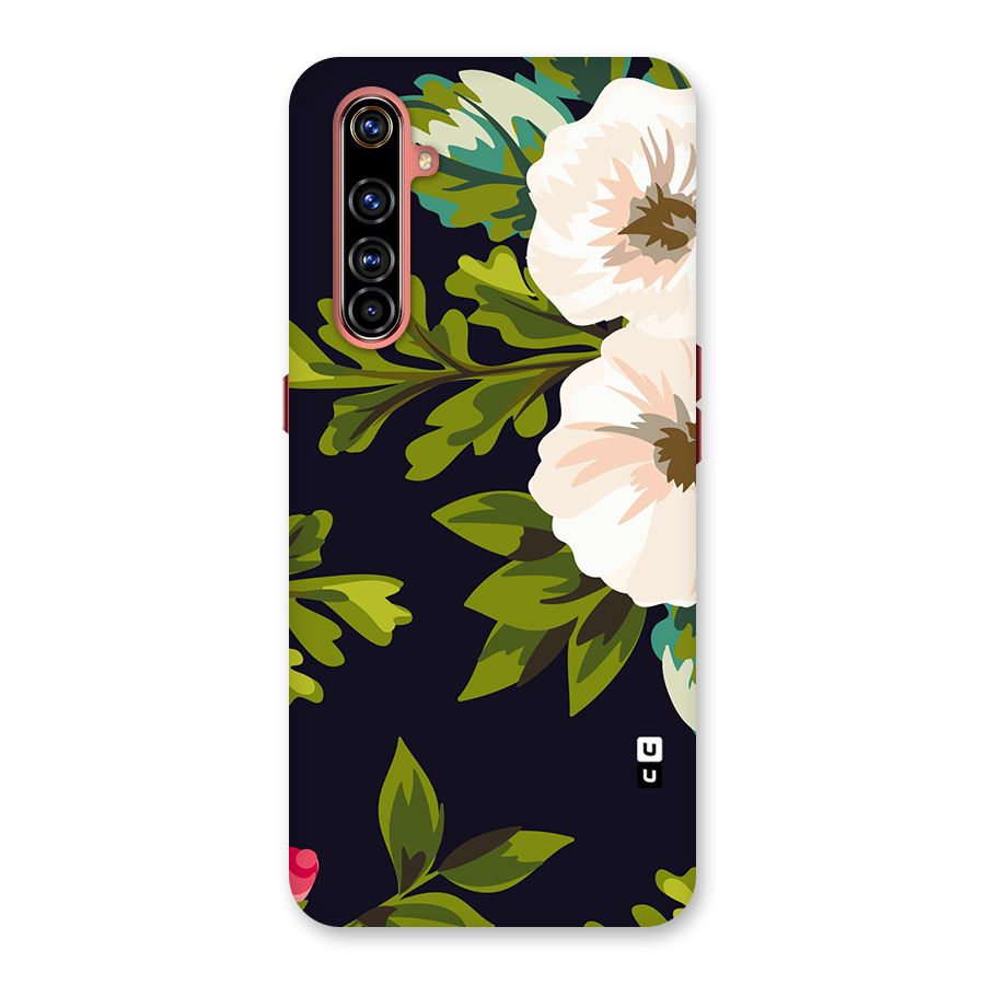 Floral Leaves Back Case for Realme X50 Pro