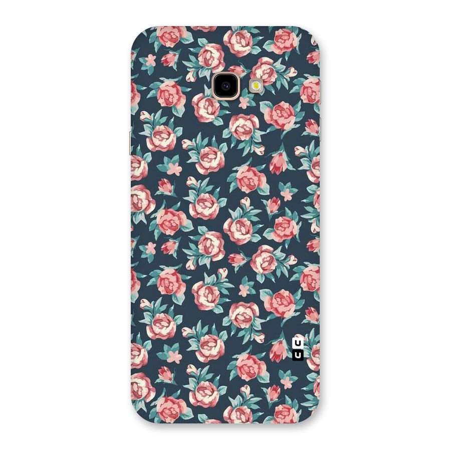 Floral Navy Bloom Back Case for Galaxy J4 Plus