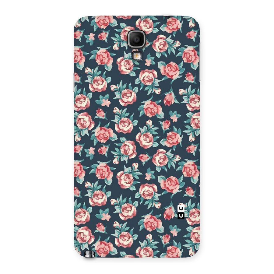 Floral Navy Bloom Back Case for Galaxy Note 3 Neo