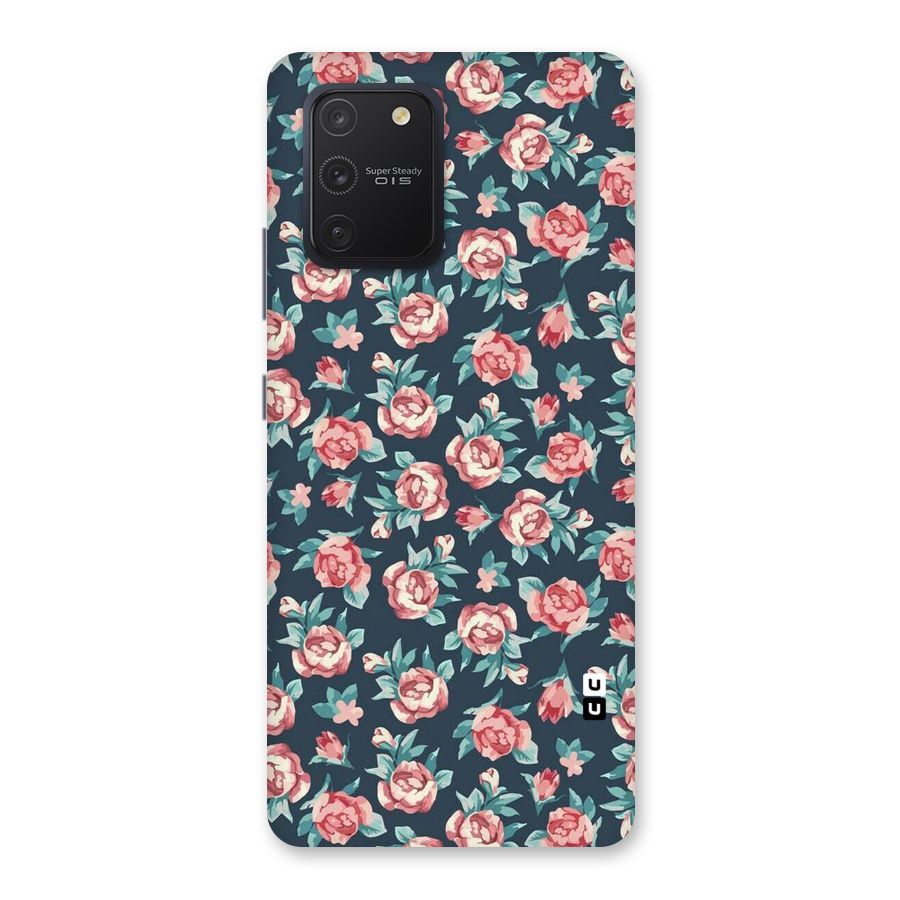 Floral Navy Bloom Back Case for Galaxy S10 Lite