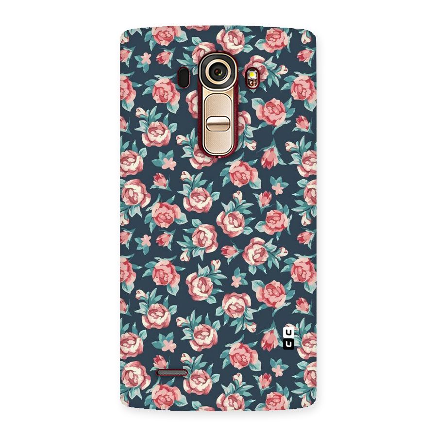 Floral Navy Bloom Back Case for LG G4