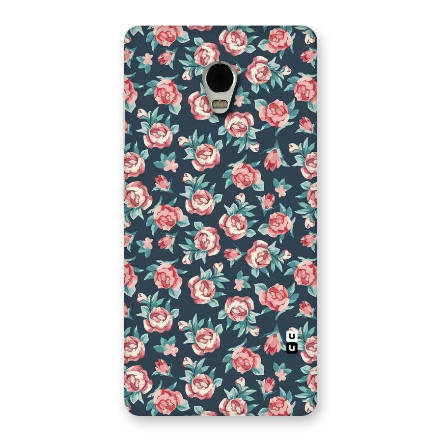 Floral Navy Bloom Back Case for Lenovo Vibe P1