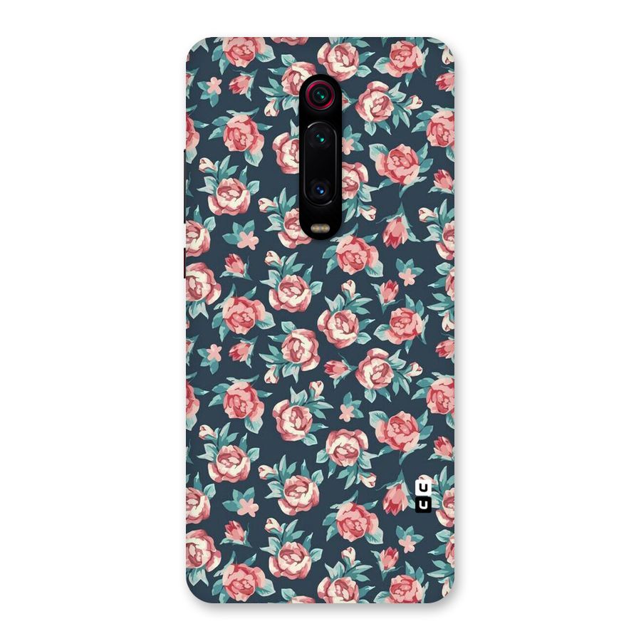 Floral Navy Bloom Back Case for Redmi K20 Pro