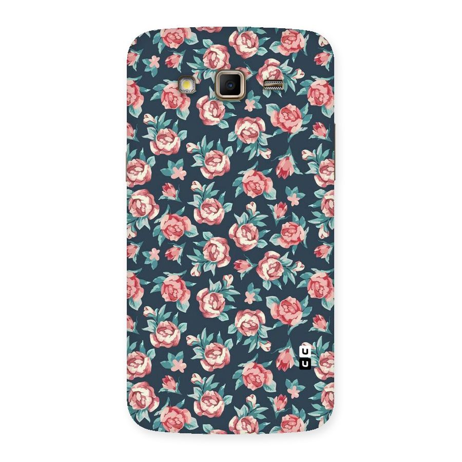 Floral Navy Bloom Back Case for Samsung Galaxy Grand 2