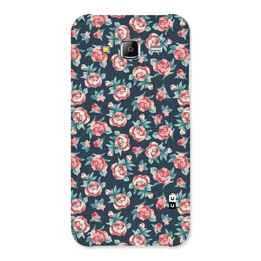 Floral Navy Bloom Back Case for Samsung Galaxy J2 Prime