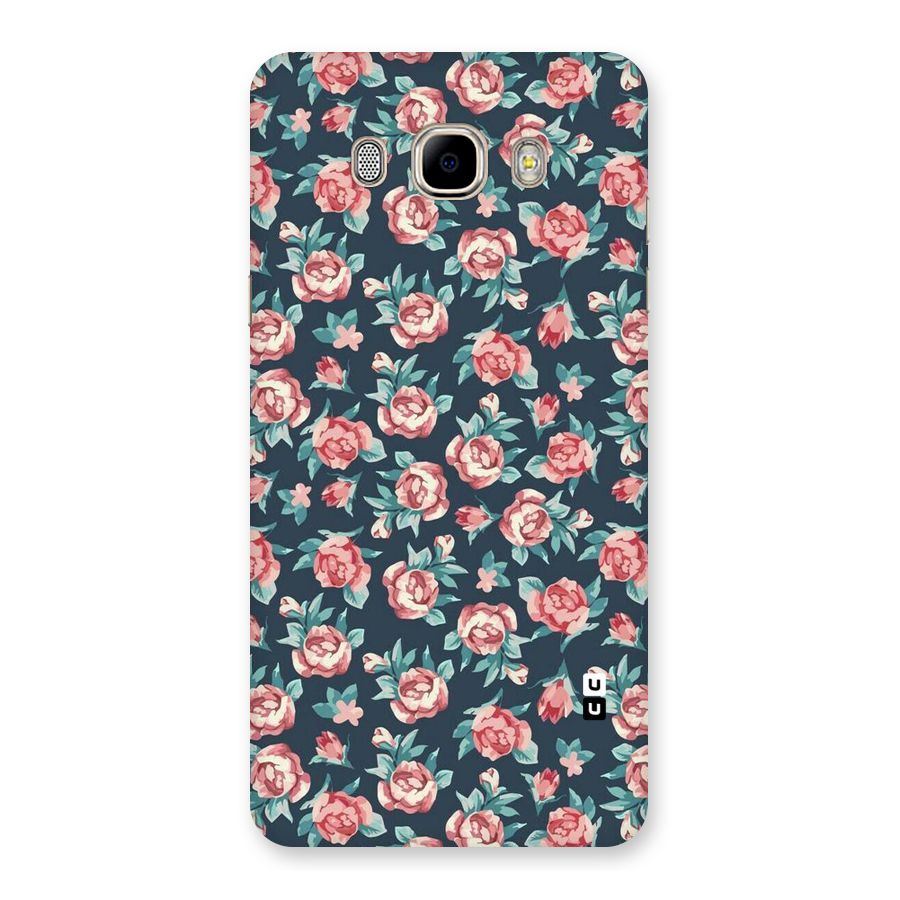 Floral Navy Bloom Back Case for Samsung Galaxy J7 2016