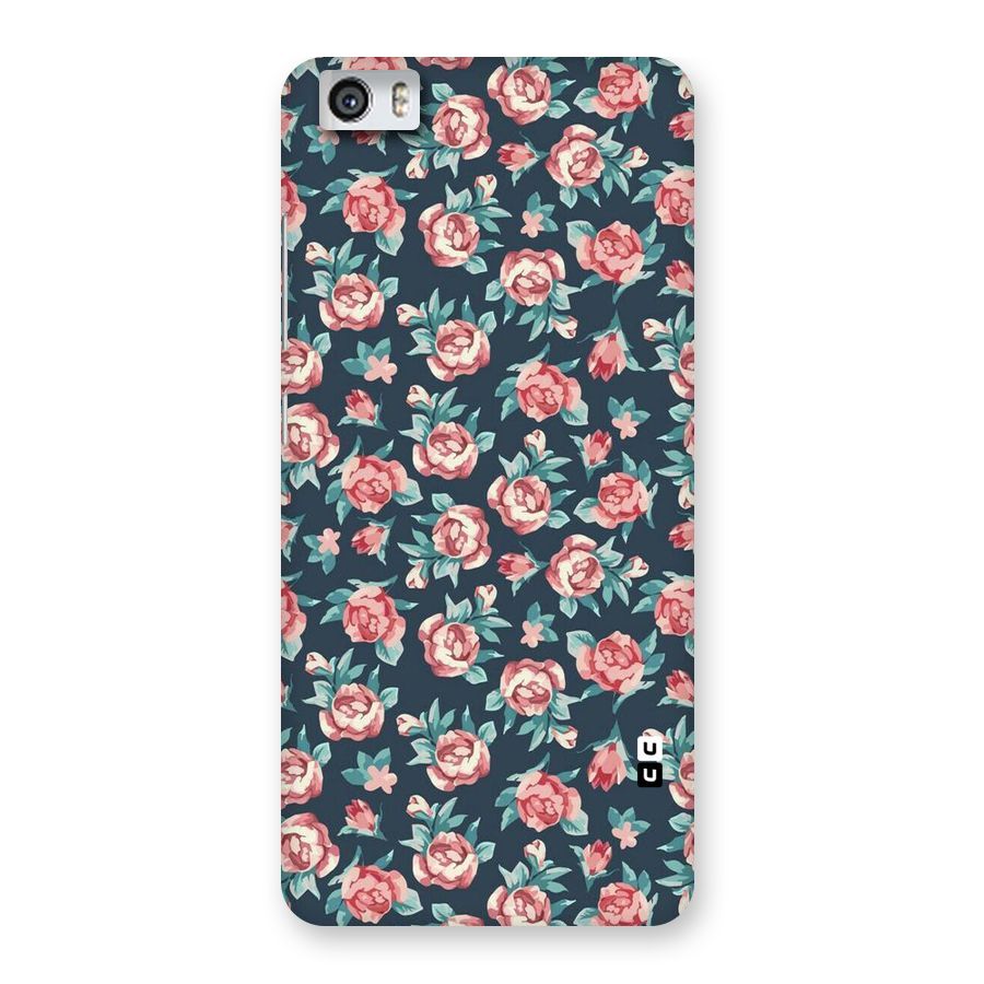 Floral Navy Bloom Back Case for Xiaomi Redmi Mi5