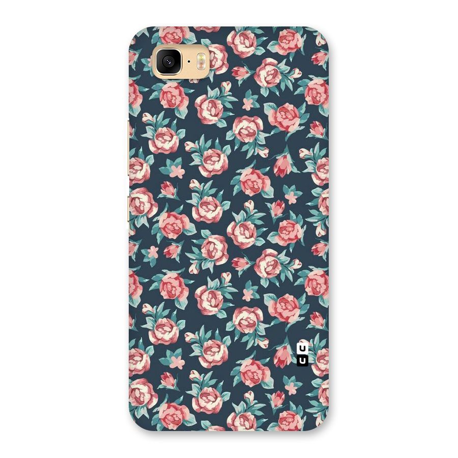 Floral Navy Bloom Back Case for Zenfone 3s Max
