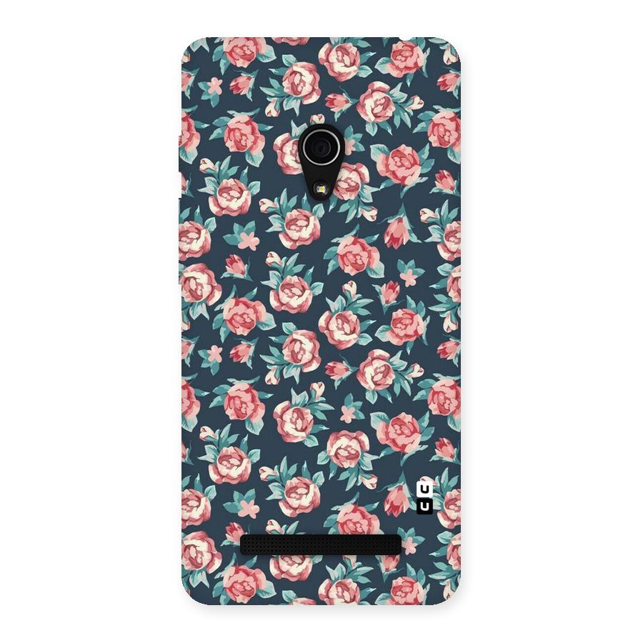 Floral Navy Bloom Back Case for Zenfone 5