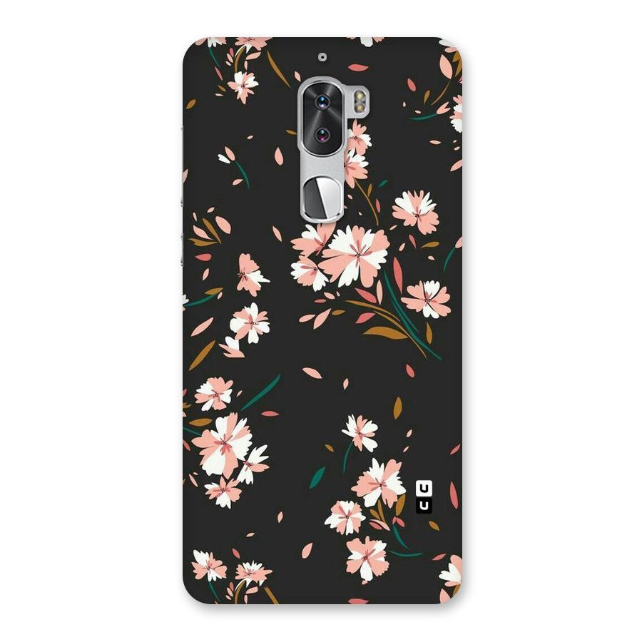 Floral Petals Peach Back Case for Coolpad Cool 1
