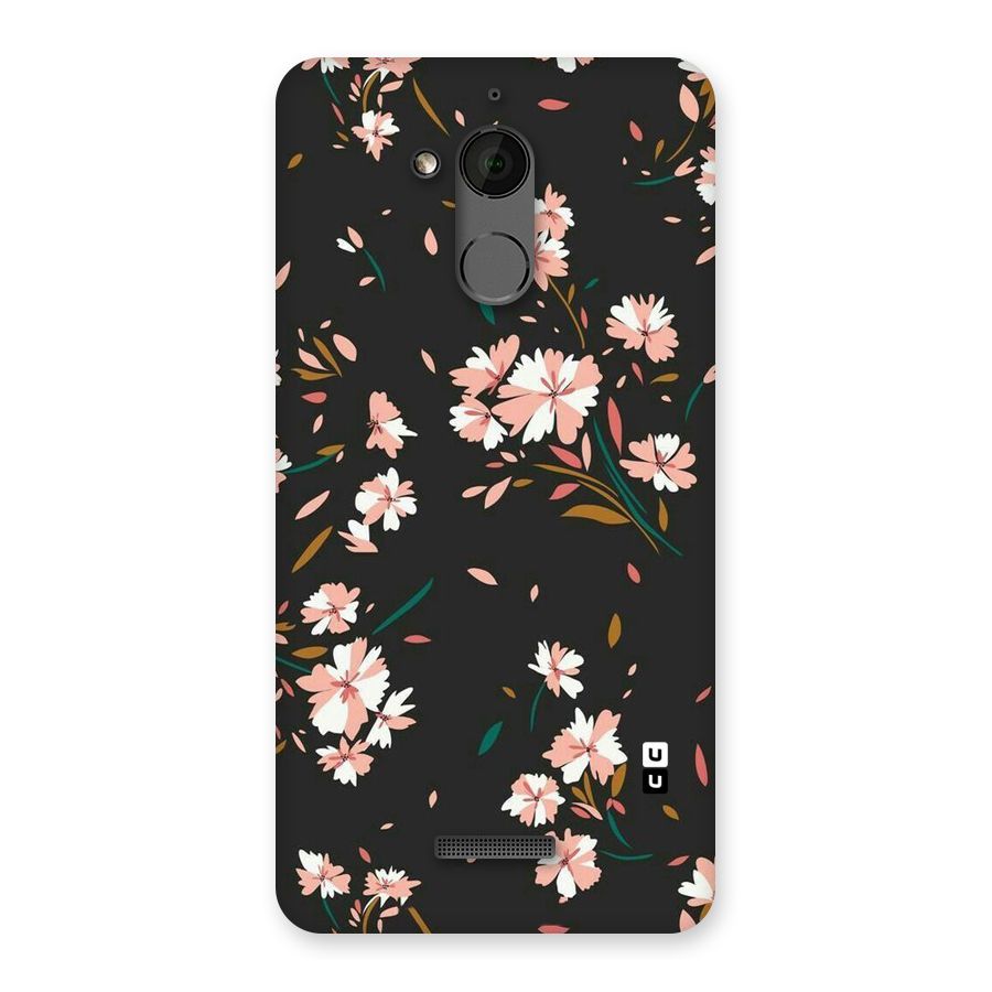 Floral Petals Peach Back Case for Coolpad Note 5