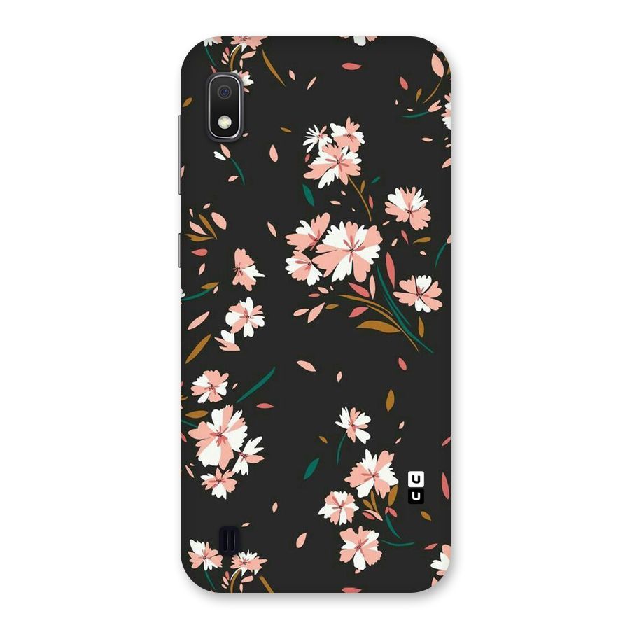 Floral Petals Peach Back Case for Galaxy A10