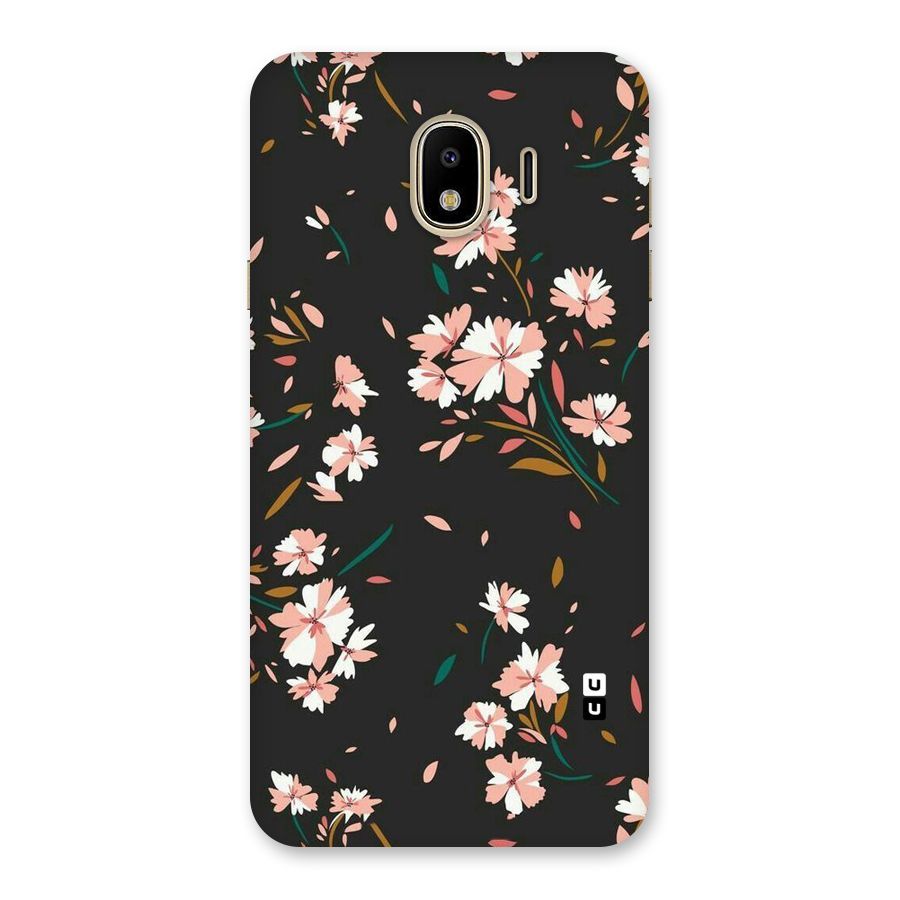 Floral Petals Peach Back Case for Galaxy J4