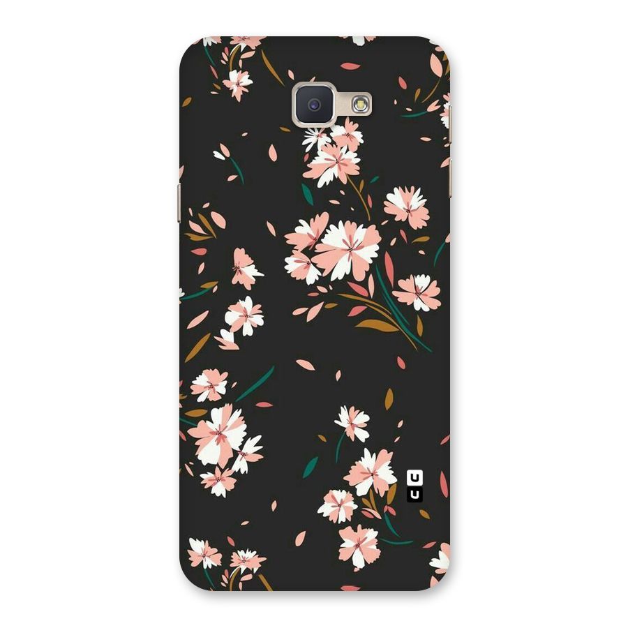 Floral Petals Peach Back Case for Galaxy J5 Prime