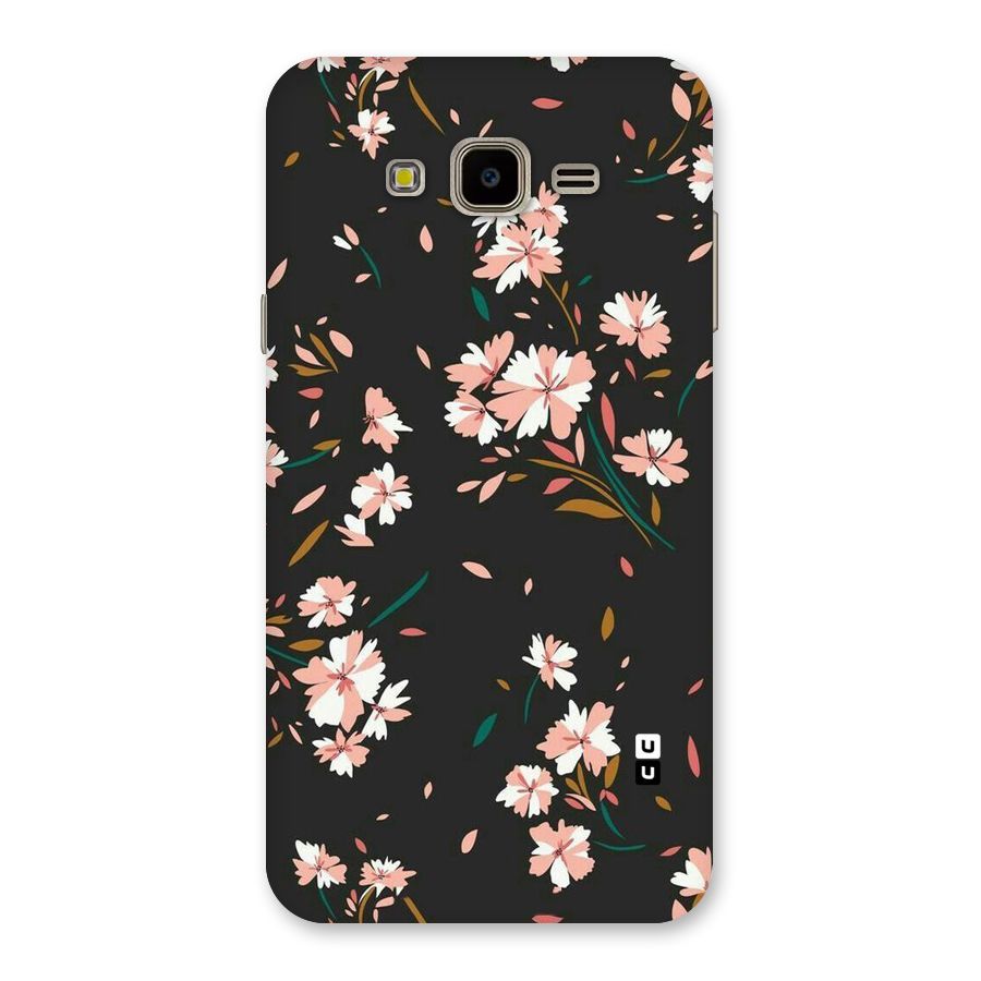 Floral Petals Peach Back Case for Galaxy J7 Nxt