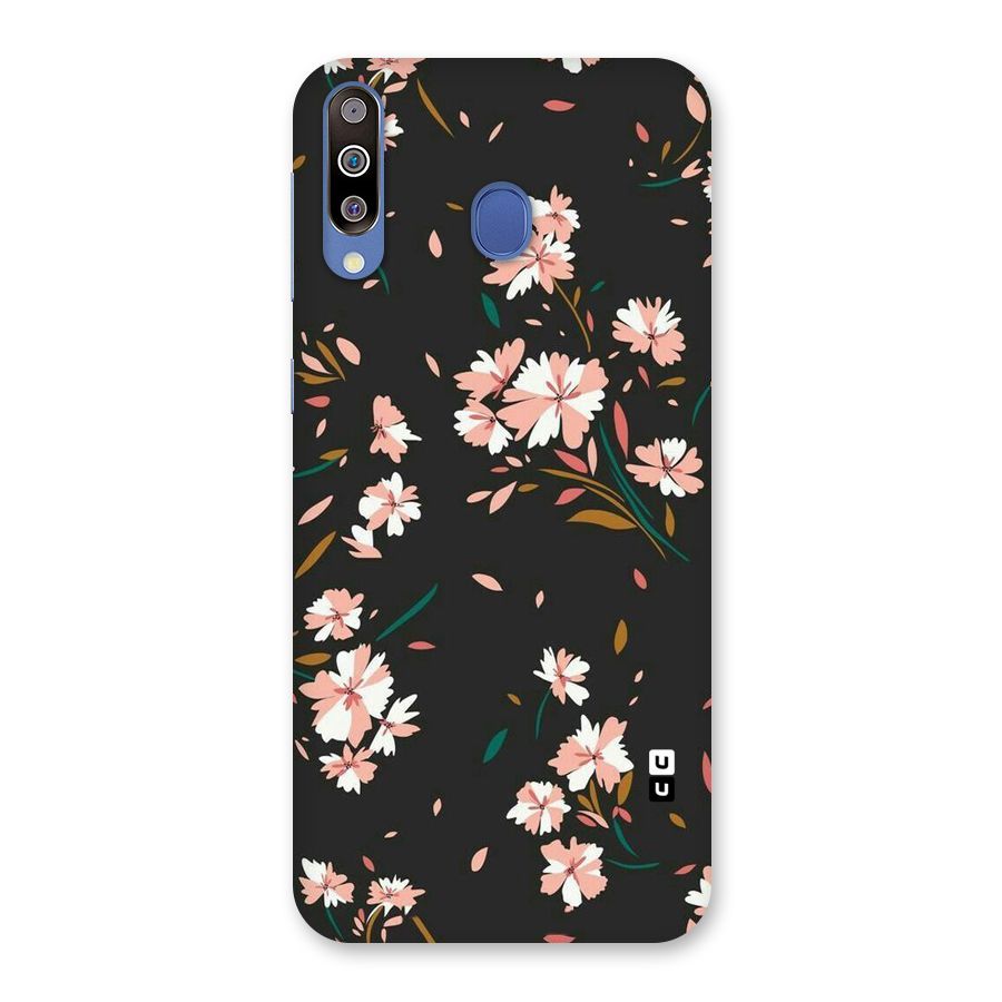 Floral Petals Peach Back Case for Galaxy M30