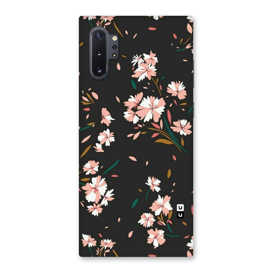 Floral Petals Peach Back Case for Galaxy Note 10 Plus