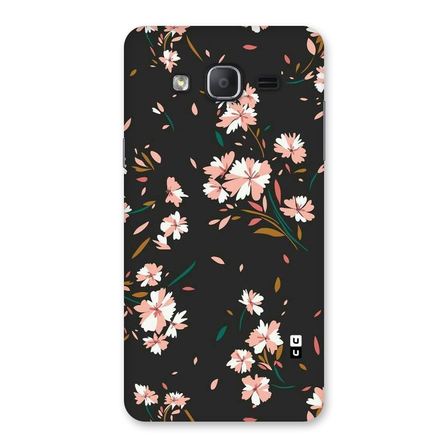Floral Petals Peach Back Case for Galaxy On7 2015