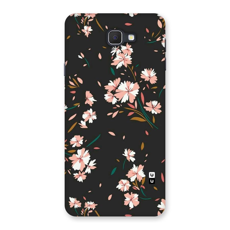 Floral Petals Peach Back Case for Galaxy On7 2016