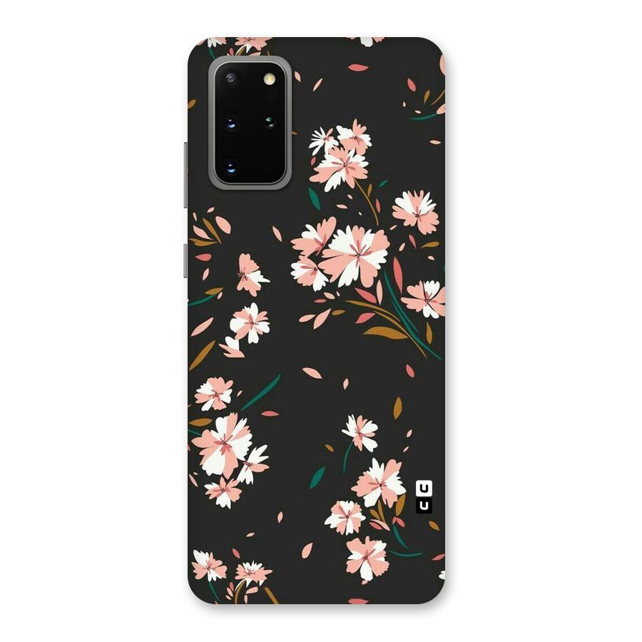 Floral Petals Peach Back Case for Galaxy S20 Plus