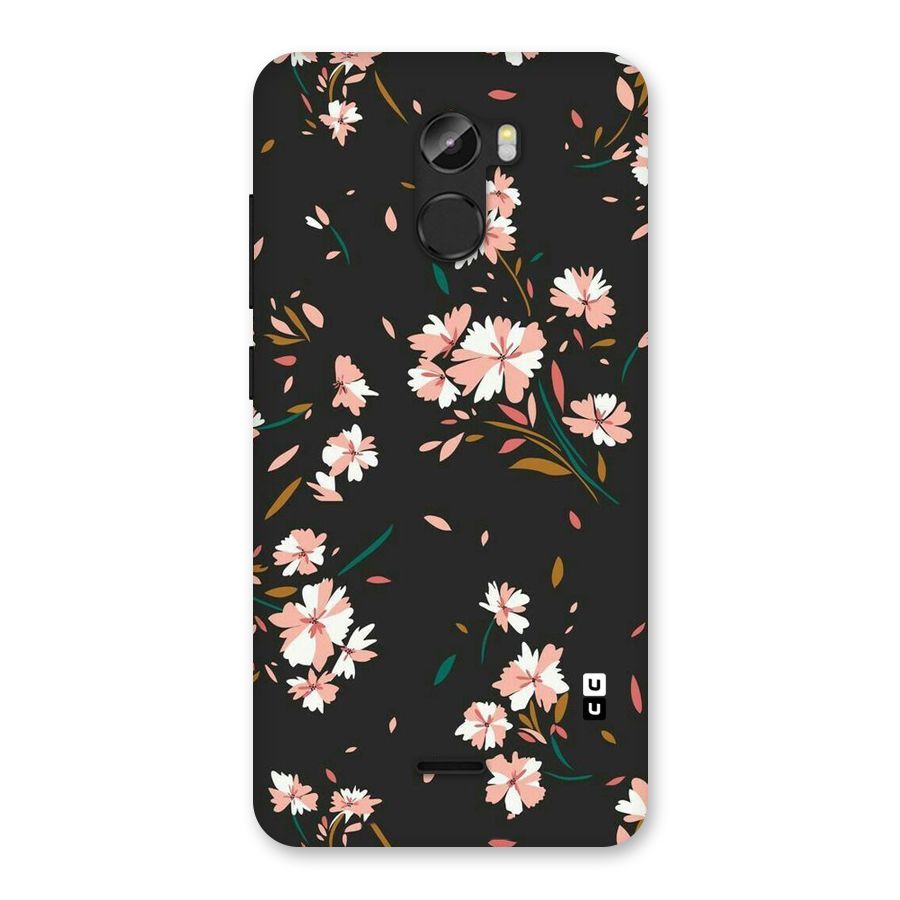 Floral Petals Peach Back Case for Gionee X1