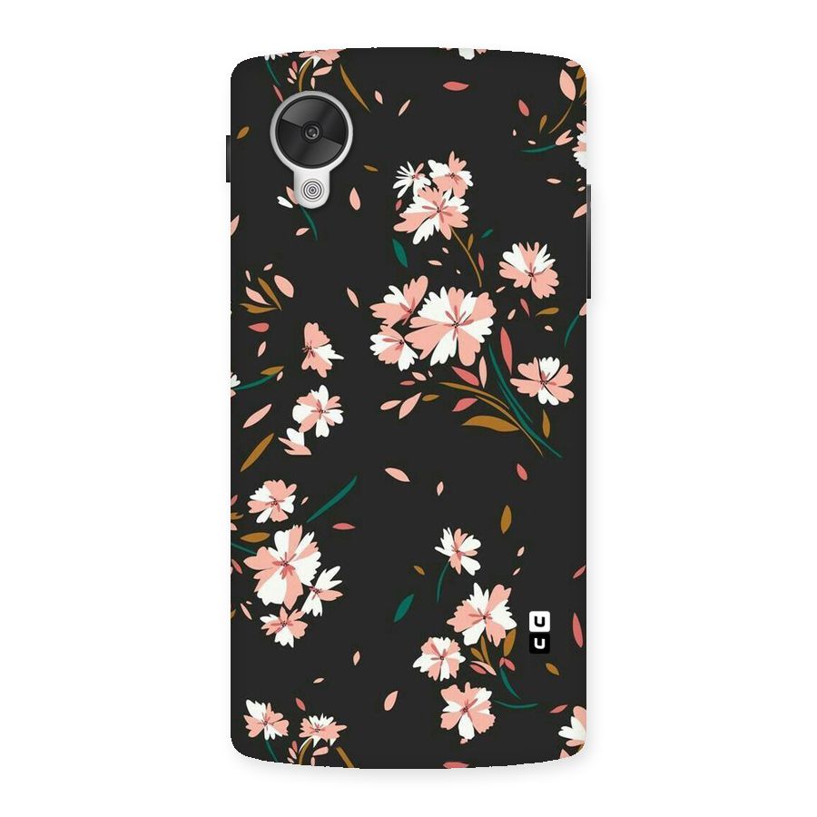 Floral Petals Peach Back Case for Google Nexsus 5