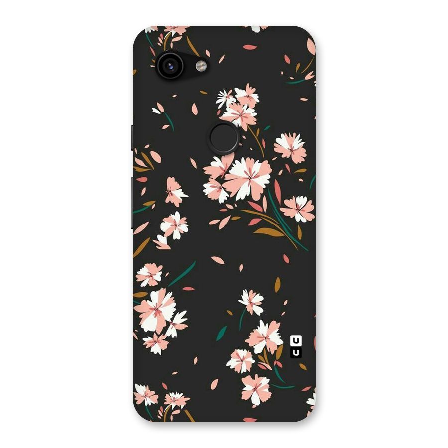 Floral Petals Peach Back Case for Google Pixel 3a