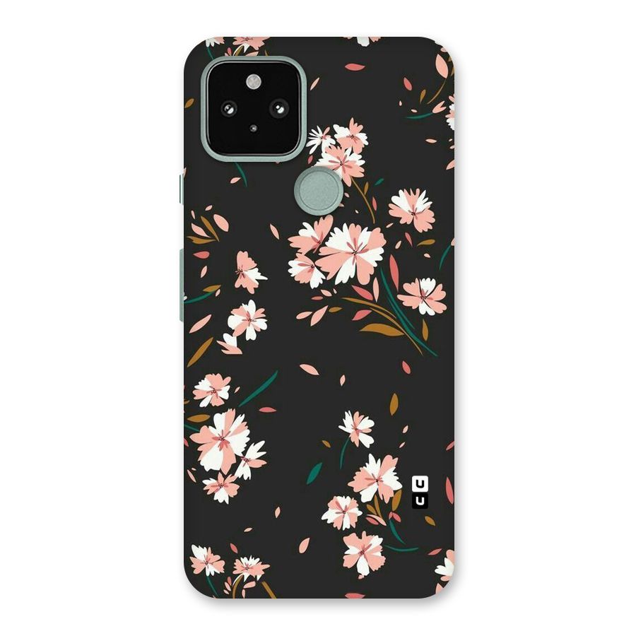 Floral Petals Peach Back Case for Google Pixel 5