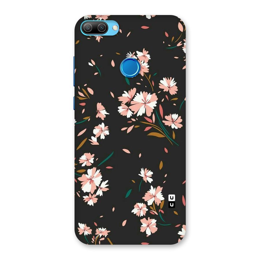 Floral Petals Peach Back Case for Honor 9N