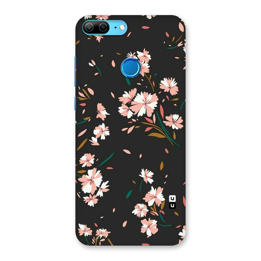 Floral Petals Peach Back Case for Honor 9 Lite