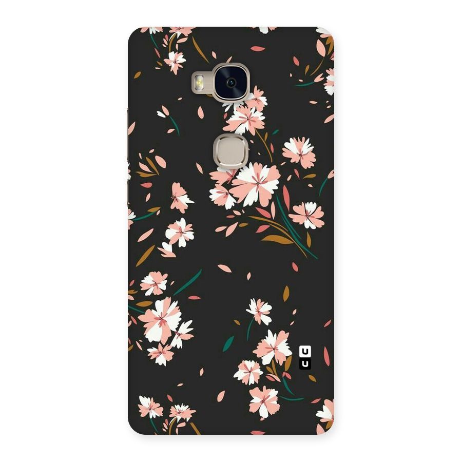 Floral Petals Peach Back Case for Huawei Honor 5X