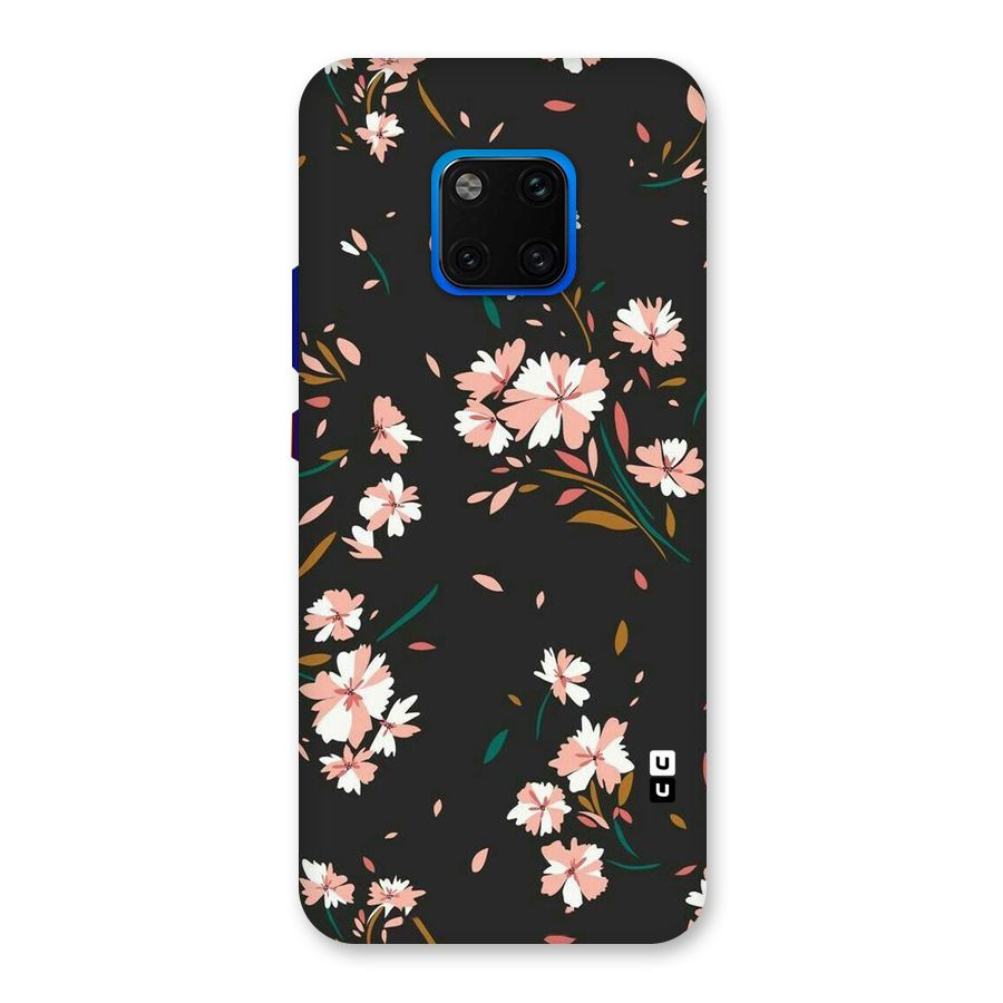 Floral Petals Peach Back Case for Huawei Mate 20 Pro