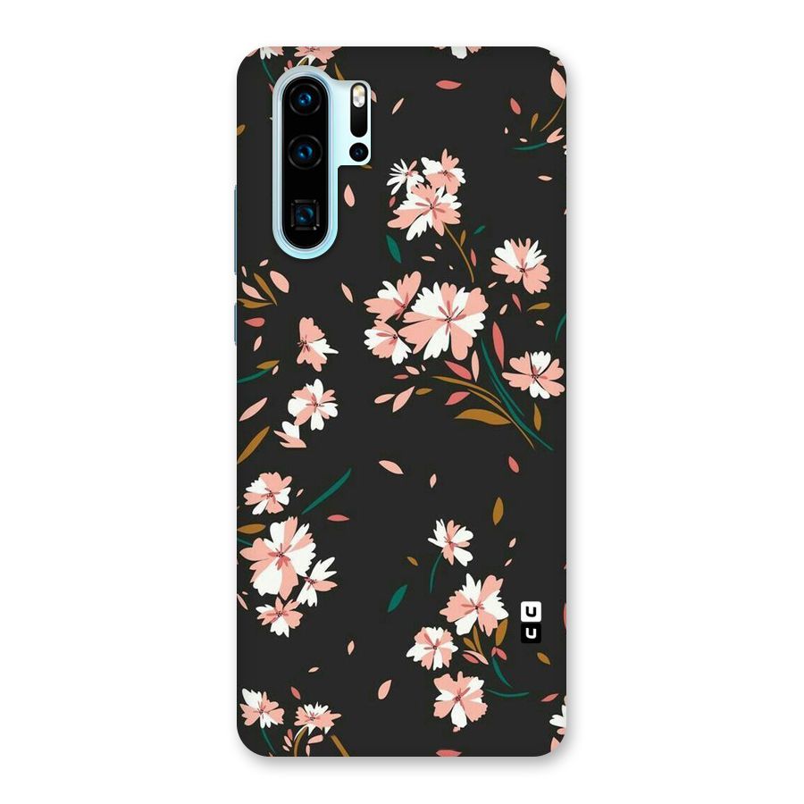Floral Petals Peach Back Case for Huawei P30 Pro