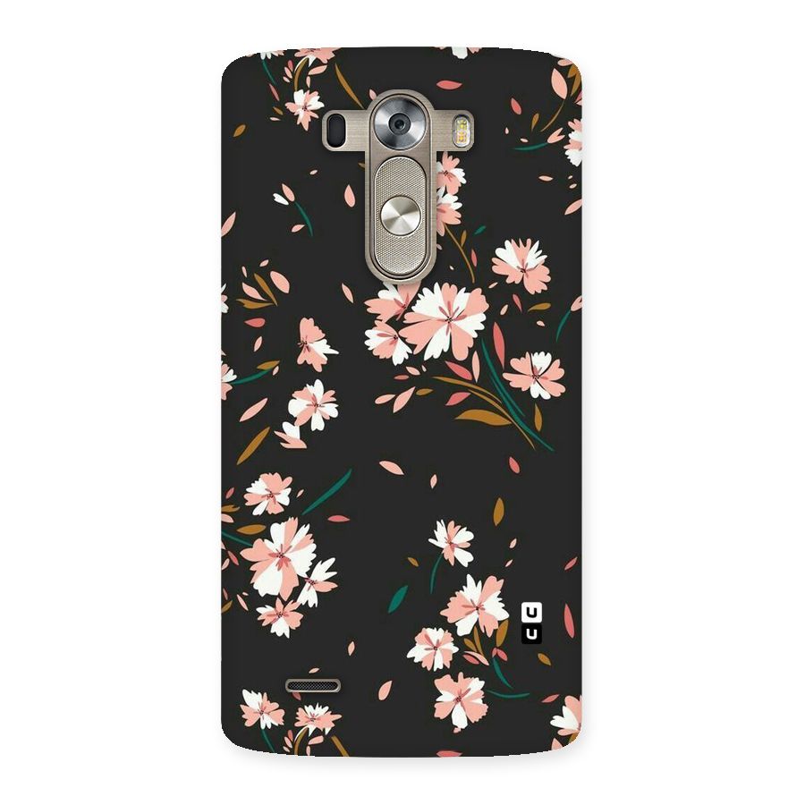 Floral Petals Peach Back Case for LG G3