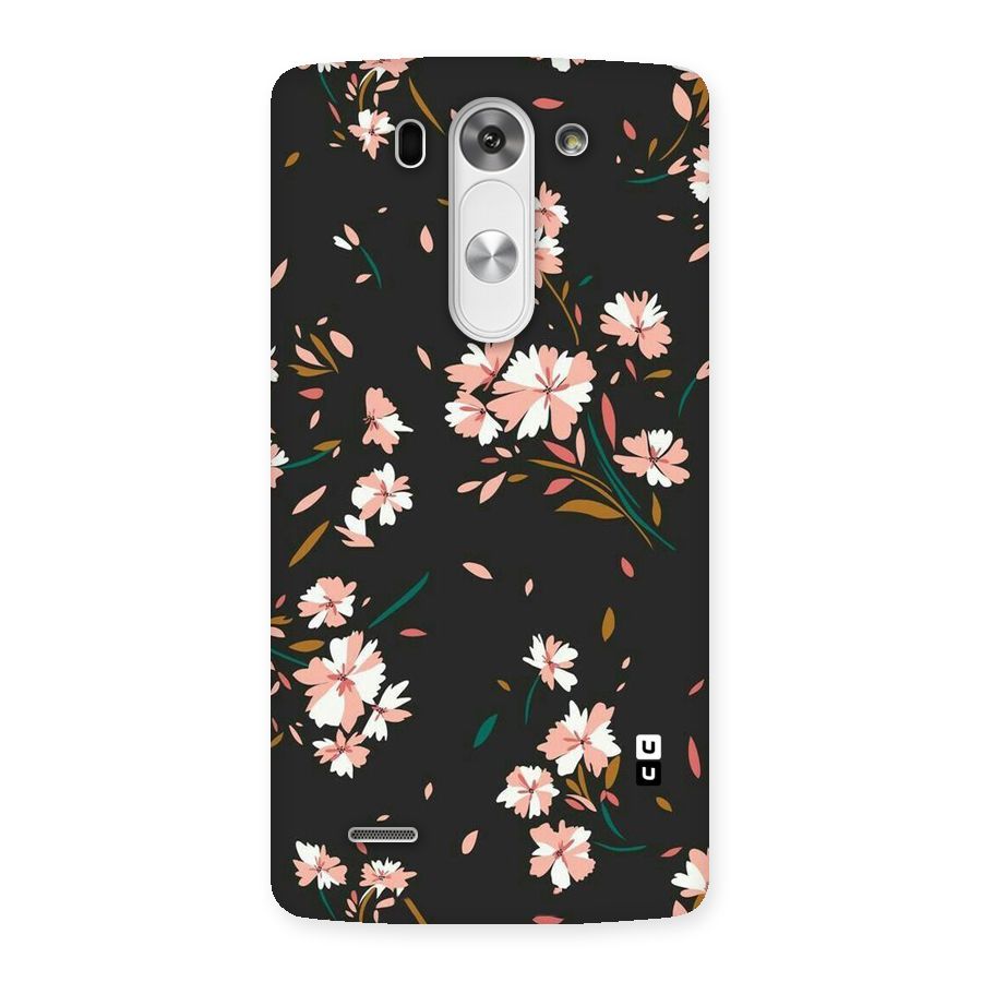 Floral Petals Peach Back Case for LG G3 Mini