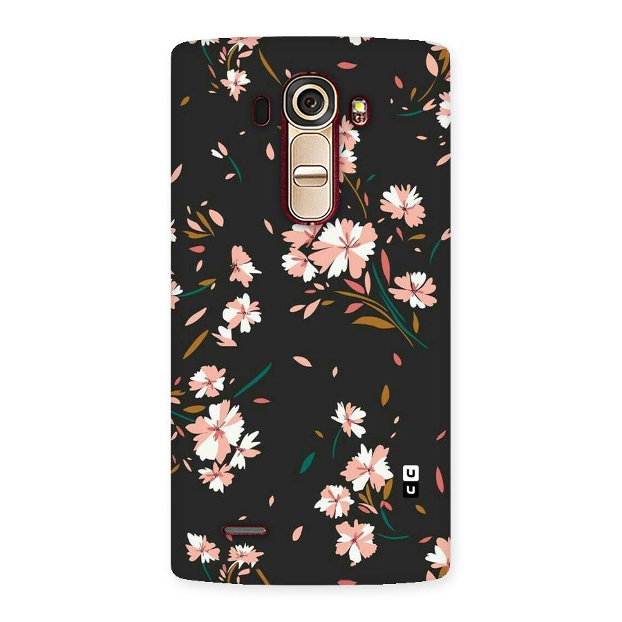 Floral Petals Peach Back Case for LG G4