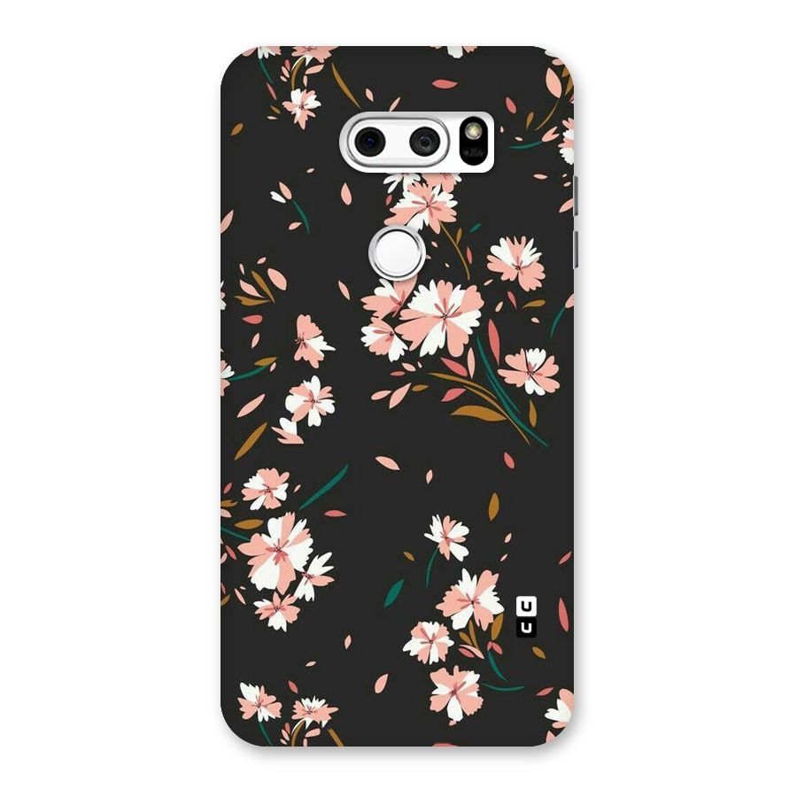 Floral Petals Peach Back Case for LG V30