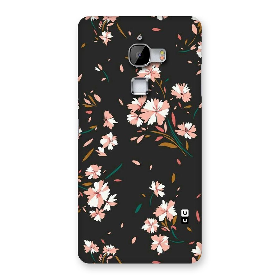 Floral Petals Peach Back Case for LeTv Le Max