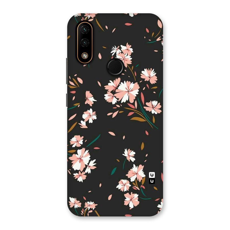 Floral Petals Peach Back Case for Lenovo A6 Note