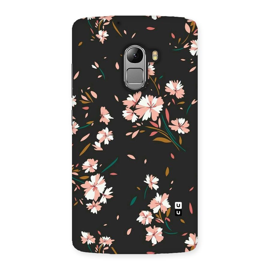 Floral Petals Peach Back Case for Lenovo K4 Note