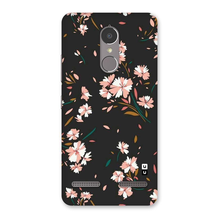 Floral Petals Peach Back Case for Lenovo K6