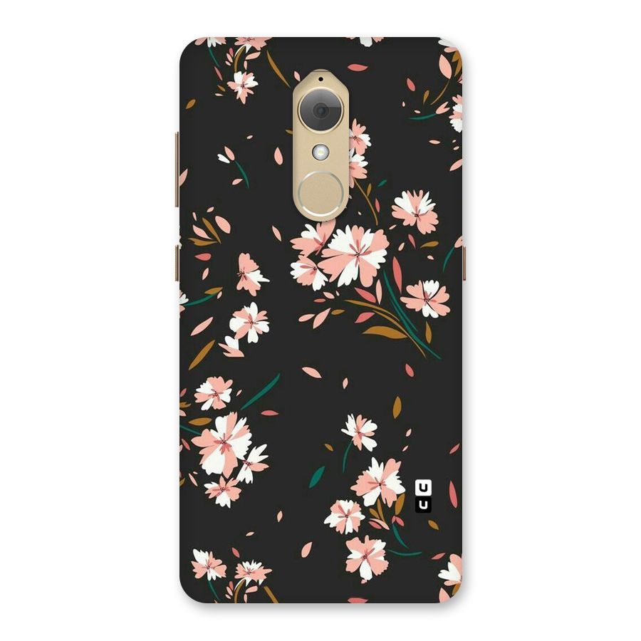 Floral Petals Peach Back Case for Lenovo K8