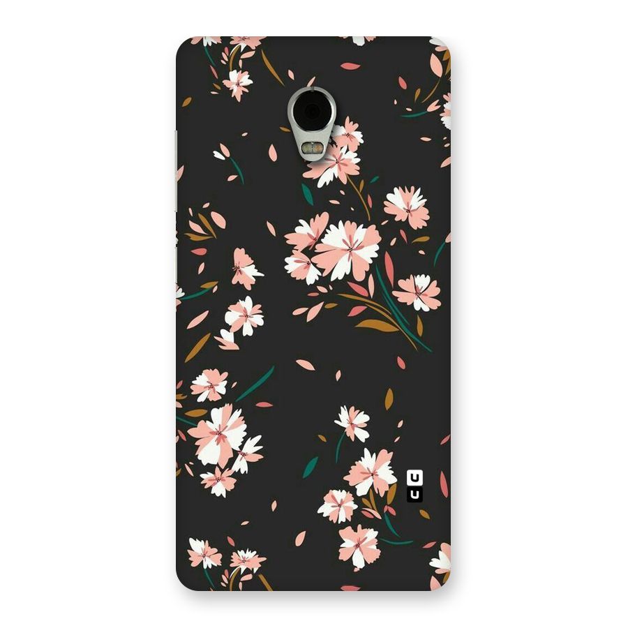 Floral Petals Peach Back Case for Lenovo Vibe P1