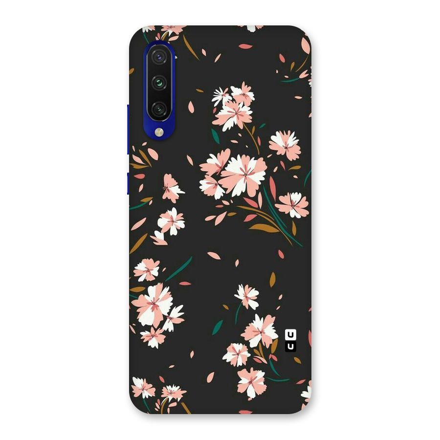 Floral Petals Peach Back Case for Mi A3
