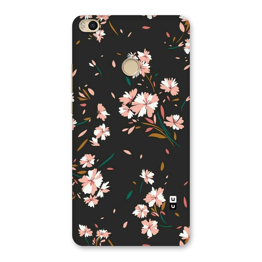 Floral Petals Peach Back Case for Mi Max 2